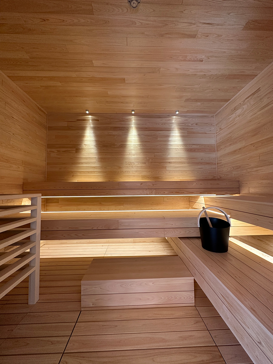 水沢温泉館サウナ｜施工事例｜建築工房ORKS｜山形の高性能なデザイン