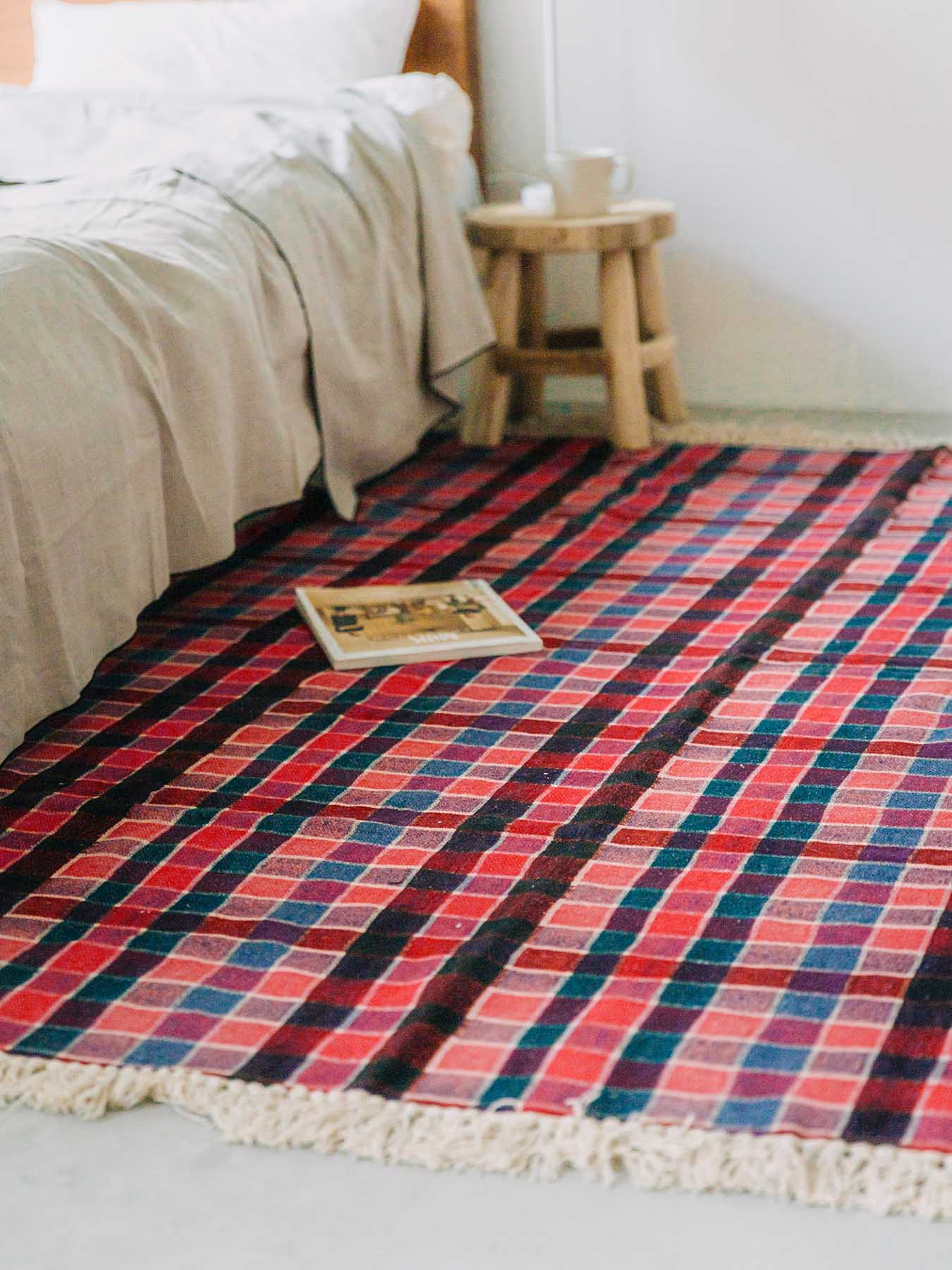 オリジナル・ハイクプリントラグ（140×200cm）｜ラグ｜オルネ ド