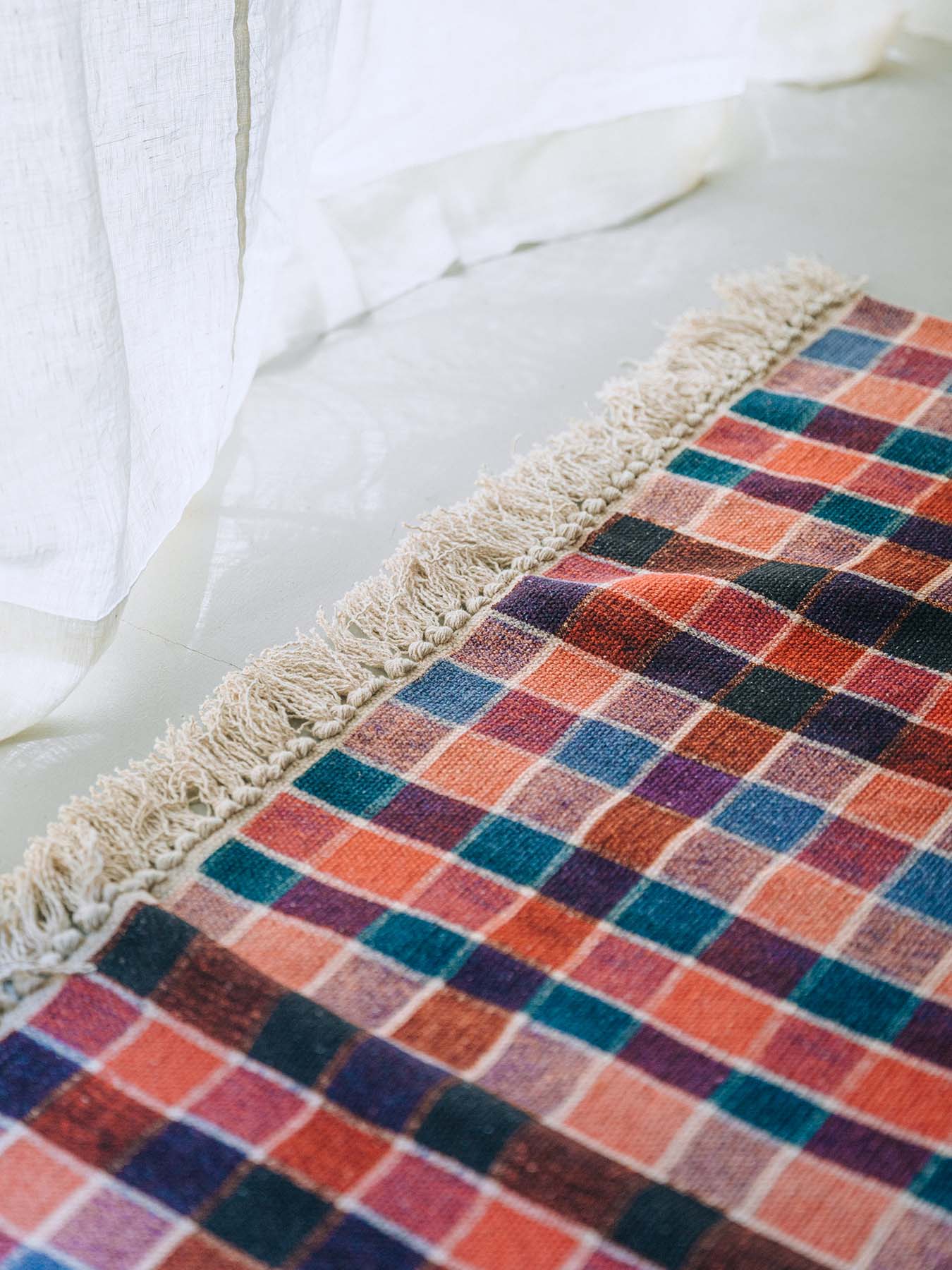 オリジナル・ハイクプリントラグ（140×200cm）｜ラグ｜オルネ ド