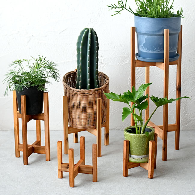 WOOD プランタースタンド | ゼネラルストア オルネ