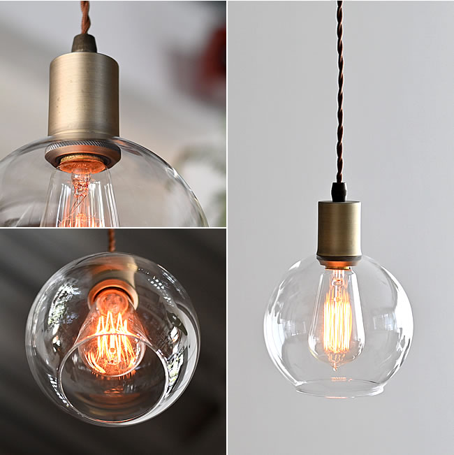 PONTE ガラスシェード ペンダントライト | ゼネラルストア オルネ