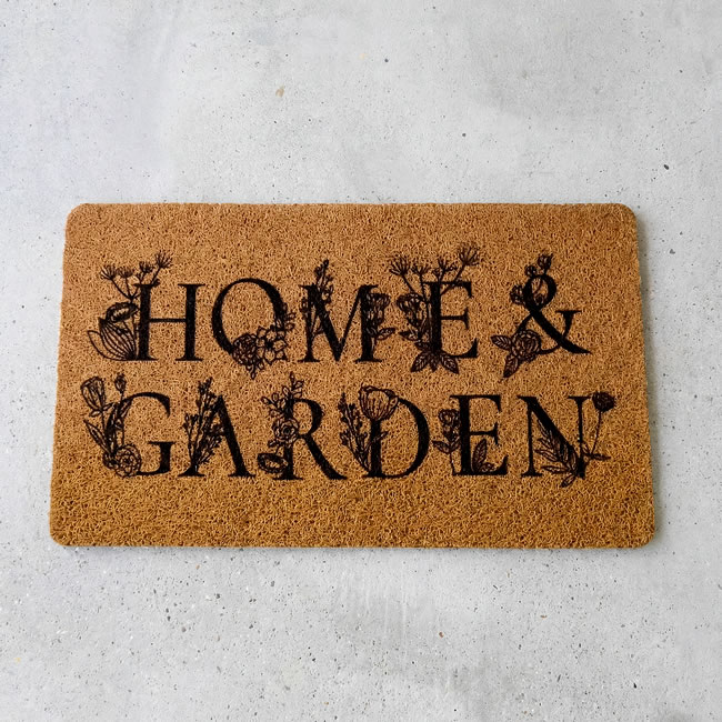 水洗いできるPVC玄関マット 屋内屋外兼用 滑り止め付き カット可能