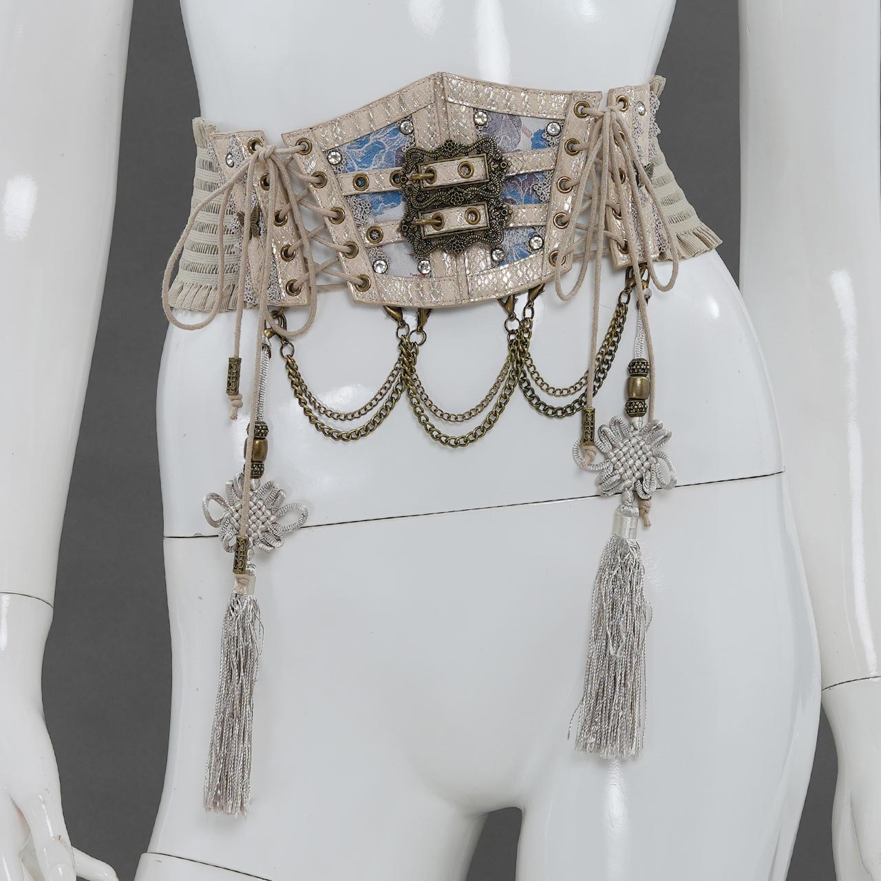 OZZON JAPAN / 鱗紋コルセットベルト