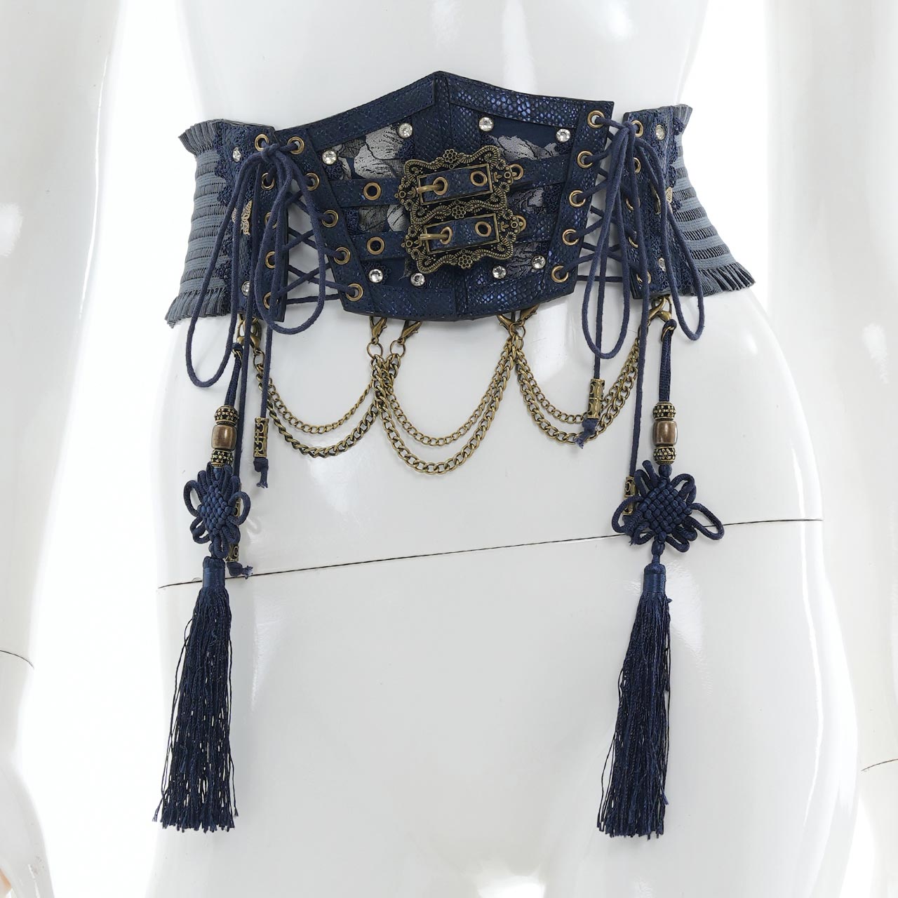 OZZON JAPAN / 鱗紋コルセットベルト