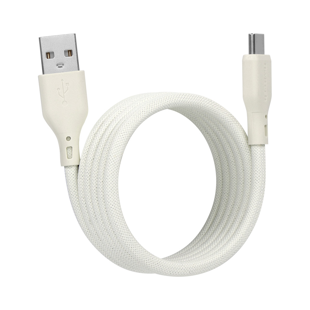 磁力でまとまる 急速充電3A／データ転送 USB Type-A to USB Type-C