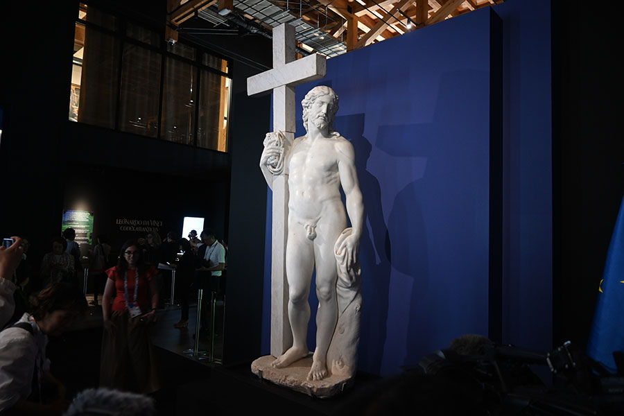 ミケランジェロが万博イタリア館に！キリストの復活、ここ見るべき