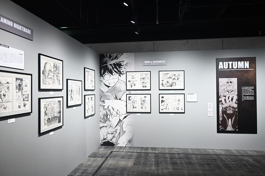 10年を振り返る…大規模「ヒロアカ展」が大阪に、原画556枚も公開