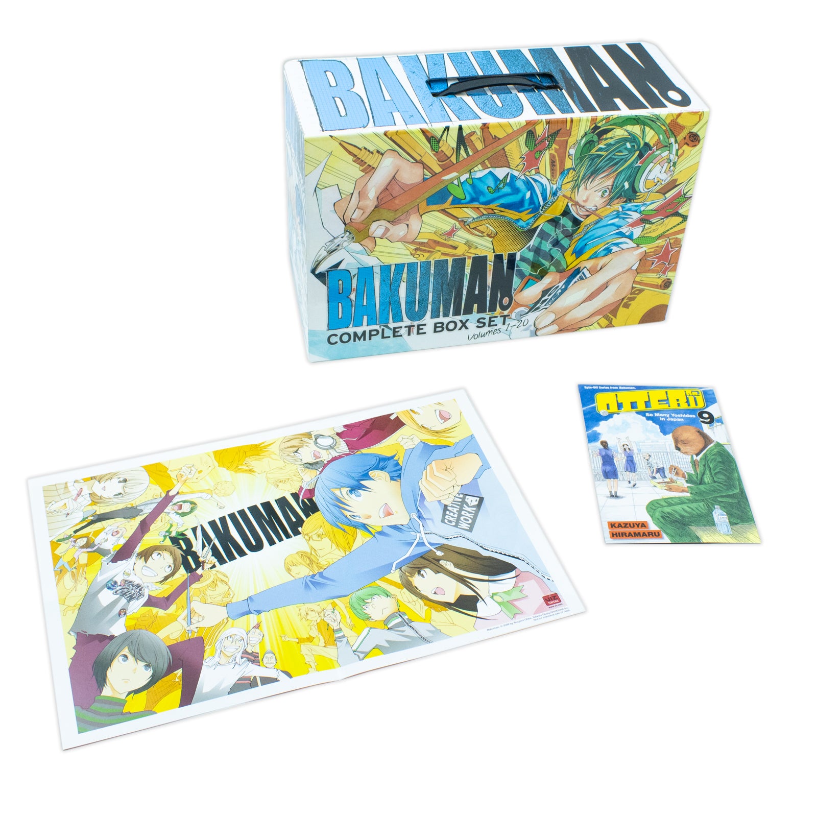 Bakuman Box Set Manga Volumes 1-20 Collection Pack, Double sided