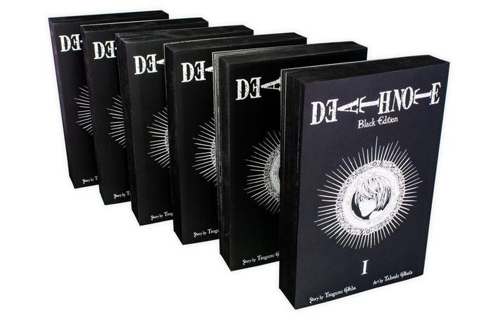 Death Note Black Edition Volume 1-6 Collection 6 Books Set Manga