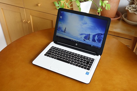HP 14-ac100レビュー：デザインもこだわったエントリ14インチノート