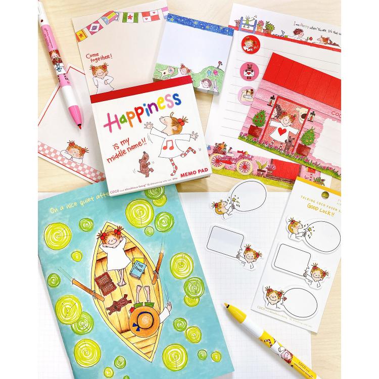 クリッカート ノック式水性カラーペン ココちゃん 4色セット