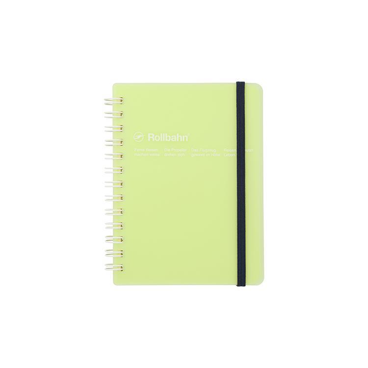 ロルバーン ポケット付メモ M クリア クリアグリーン(クリアグリーン