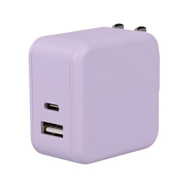 AC充電器 PD35W対応 ペールアイリス(ペールアイリス): ファッション