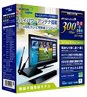 ELECOM11a対応テレビ用無線コンバータLAN-HGW300/CVジャンク品 LAN-HGW300/CV - ロジテックINAソリューションズ株式会社