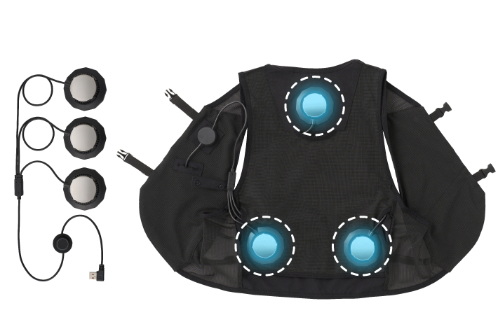 LOGOS ペルチェクールベスト|ギア|野電|クールアイテム|製品情報