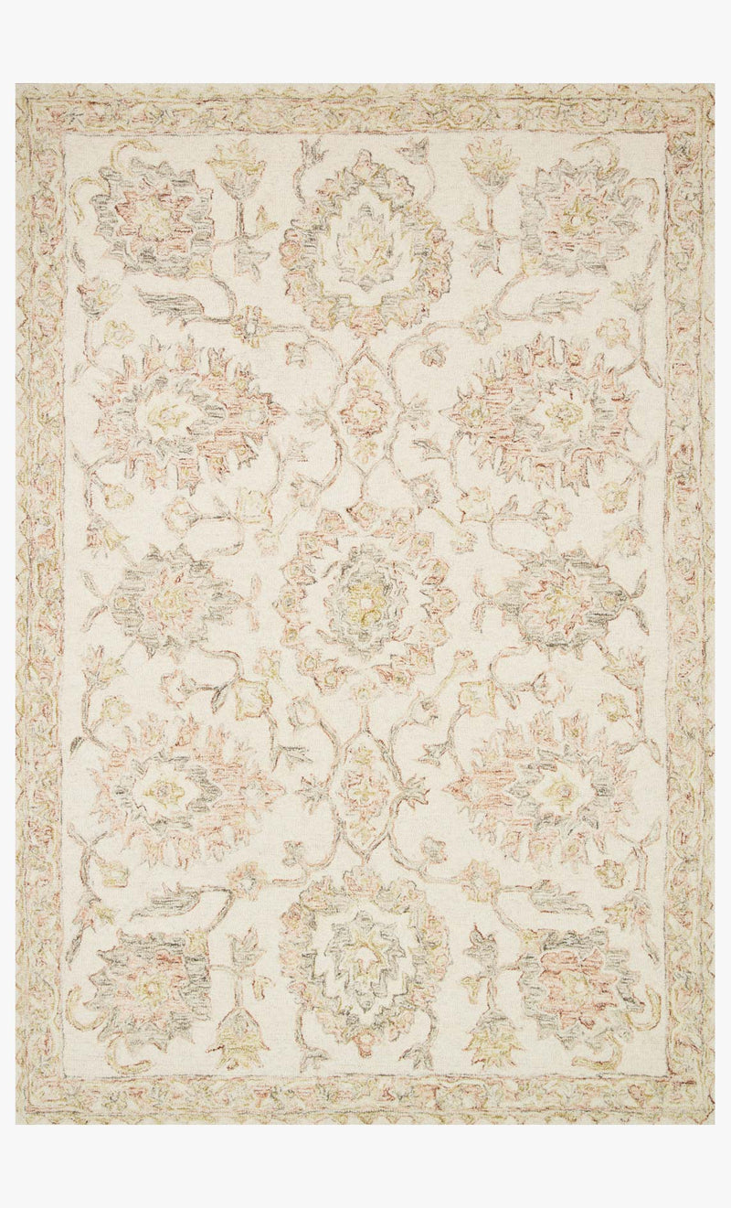 NOR-04 IVORY / BLUSH | Loloi Rugs