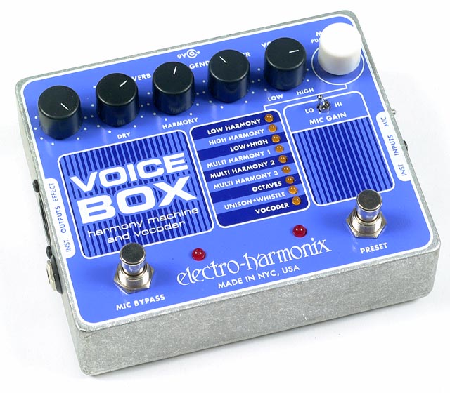 Electro-Harmonix Voice Box - Harmony/Vocodor Pedal