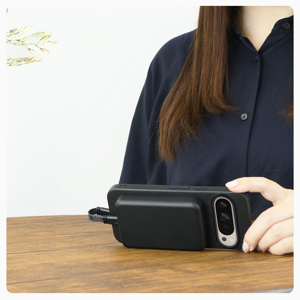 LooCo Official Shop / [ Mag+ BATTERY-SHELL ] Google Pixel 9a