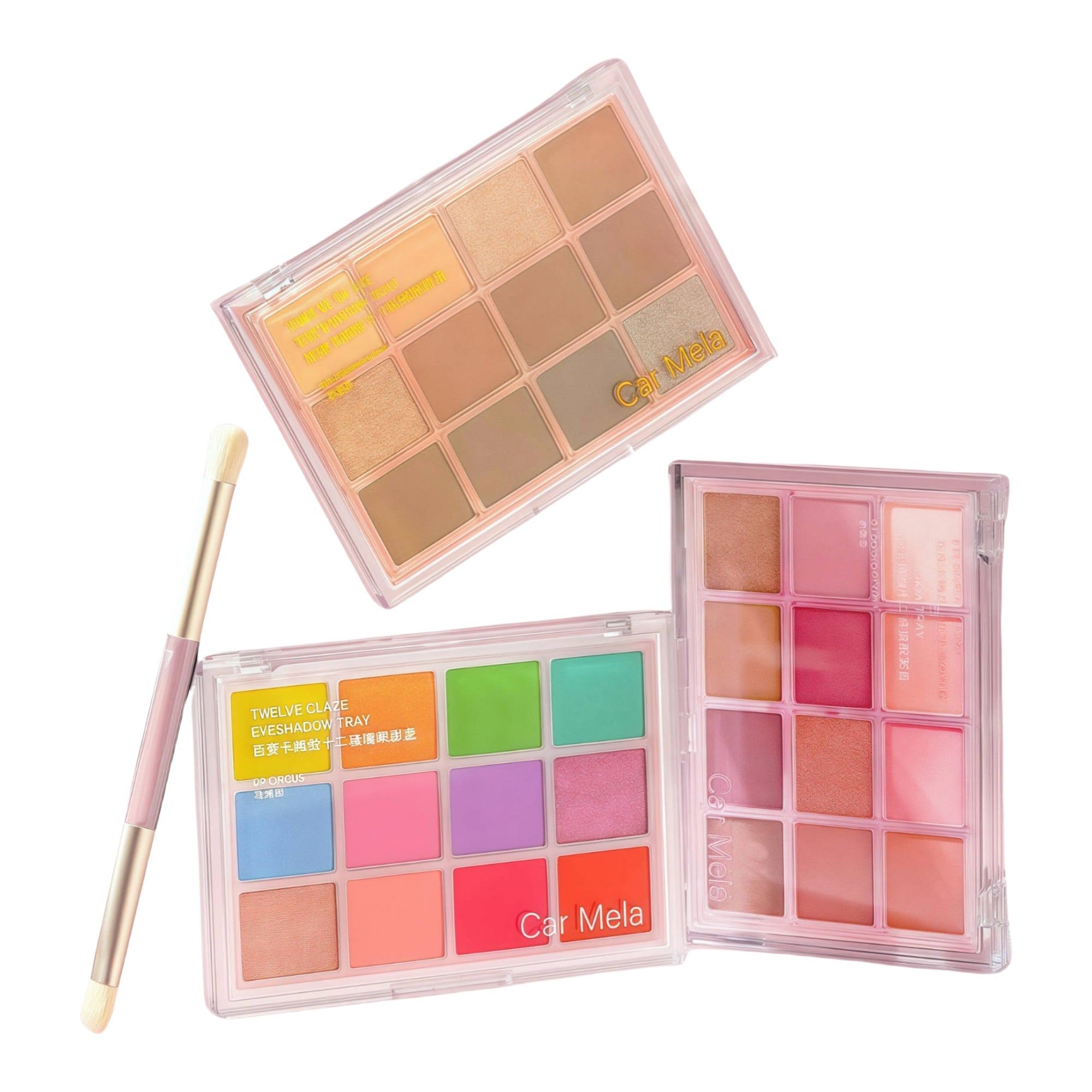 CARMELA 12-color Glazed Eyeshadow Palette T5031 – LookHealthyStore