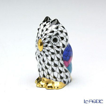 ヘレンド オウル 世界のフクロウ 箱 シェイクスピア 限定3000体