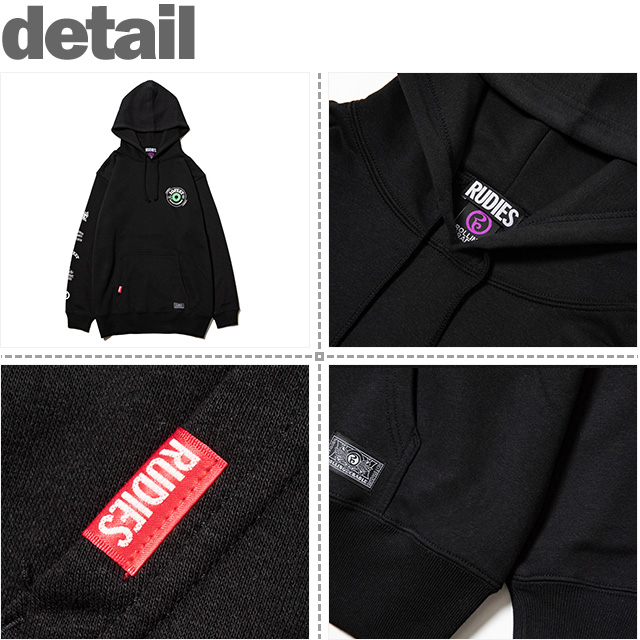 ルーディーズ) 10-FEET×RUDIE'S×ROLLING CRADLE HOOD SWEAT (HOODED