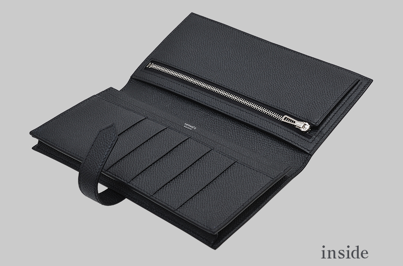 エルメス ベアンコンパクトモノクローム ソーブラック ブラック