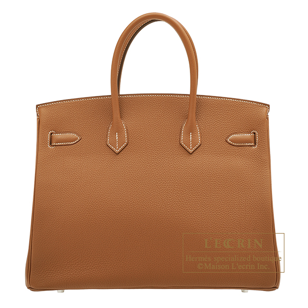 エルメス バーキン35 ゴールド トゴ シルバー金具 | エルメス