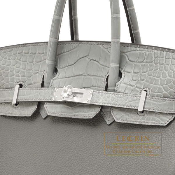 エルメス バーキンタッチ25 グリメイヤー/グリシマン トゴ