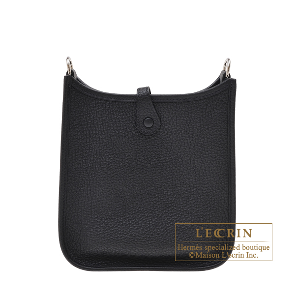 エルメス エヴリンアマゾンTPM ブラック トリヨンクレマンス シルバー