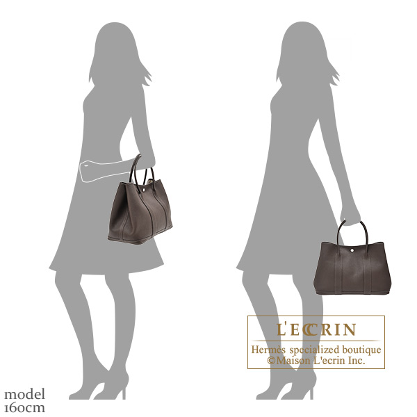 エルメス ガーデンパーティ36/PM エベーヌ ネゴンダ シルバー金具