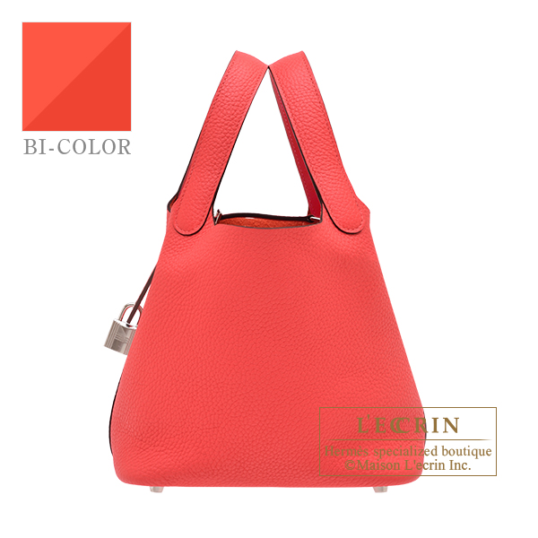 エルメス ピコタンロックエクラ18/PM ローズテキサス/ ヴァーミリオン