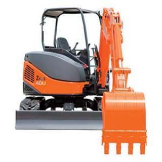 Hitachi ZX 40 U-2 excavator specs & dimensions (2005 - 2010