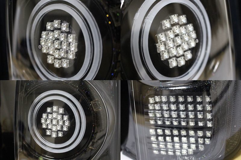 カローラルミオン 後期 フルLEDテール 立体アクリル加工 - LED Custom