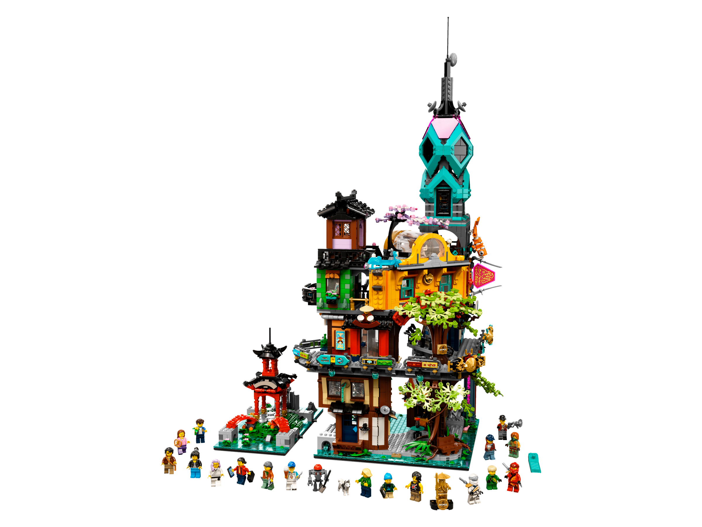 NINJAGO® City Gardens 71741 | NINJAGO® | Buy online at the