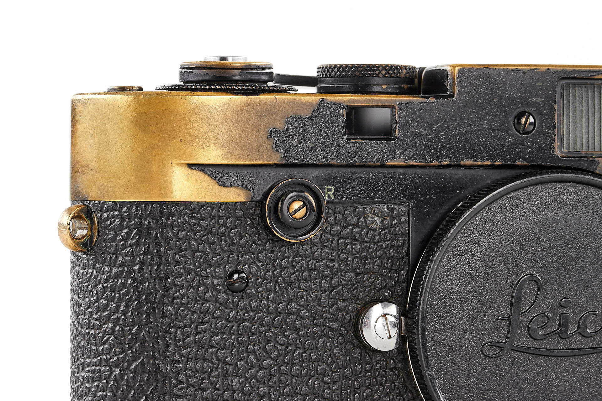 Leica M2 black paint Button Rewind * | AI_20220121_1128_40514