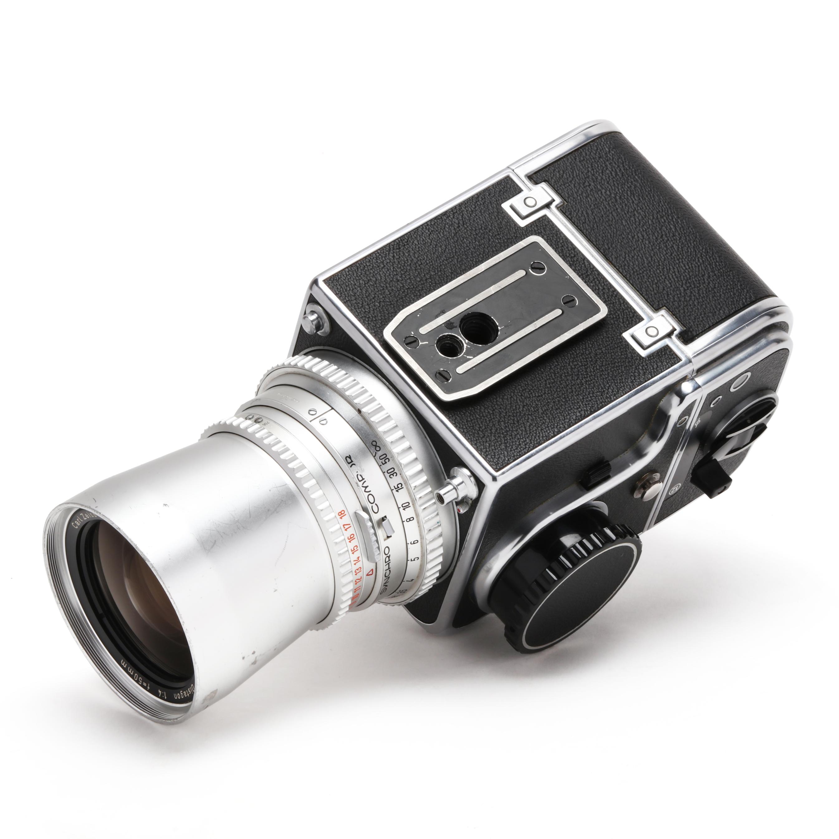 Vintage Hasselblad 500C Camera with Carl Zeiss Distagon Lens (Lot