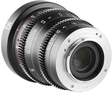 Lensrentals.com - Buy a Meike 25mm T2.2 Cine (Fuji X)