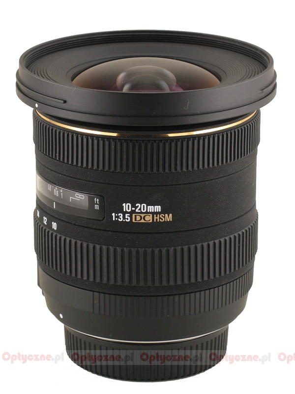 Sigma 10-20 mm f/3.5 EX DC HSM - LensTip.com