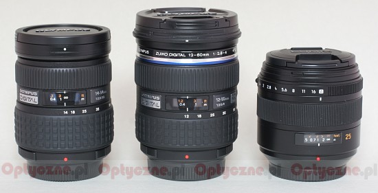 Olympus Zuiko Digital ED 12-60 mm f/2.8-4.0 SWD review - Build