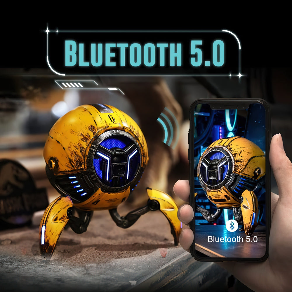 War Damaged Yellow - Gravastar Mars Pro Bluetooth Speaker