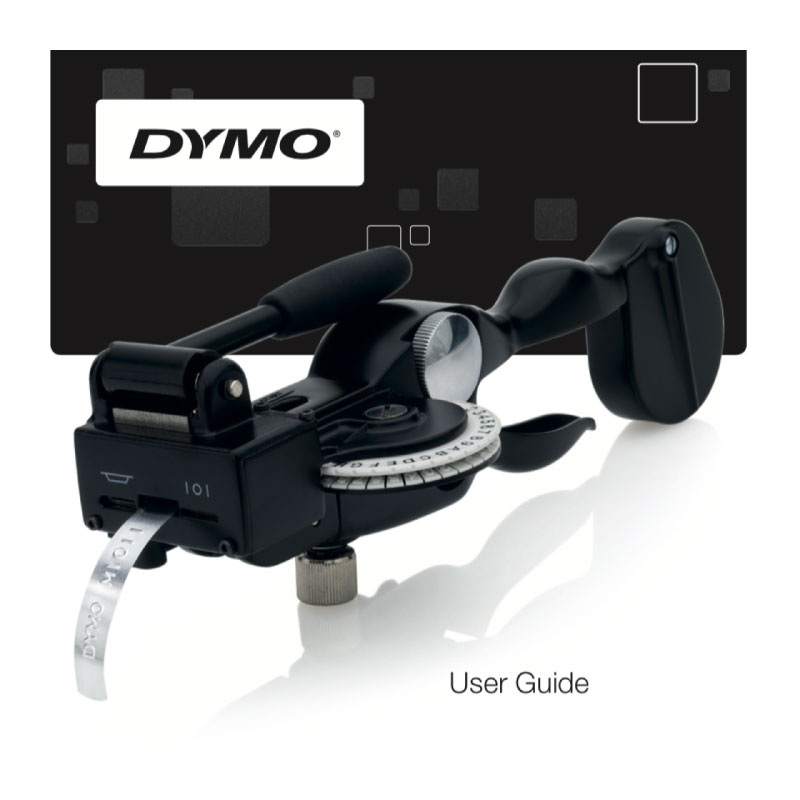 User Guide for Dymo Rhino M1011 Metal Embosser