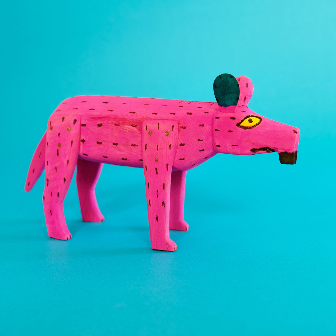 バク（ウッドカービング）- LABRAVA [メキシコ 民芸 フォークアート 雑貨]