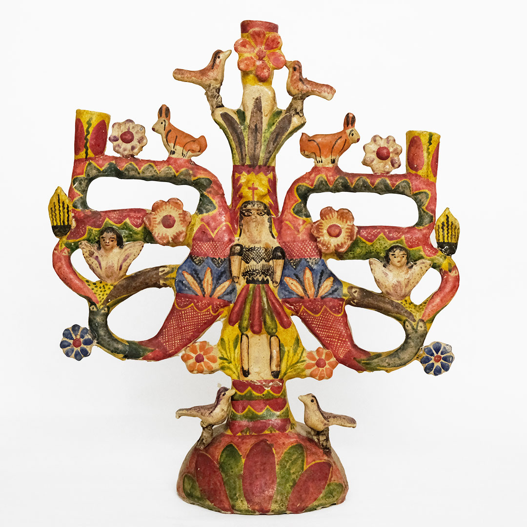 生命の樹（アウレリオ フローレス）- LABRAVA [メキシコ 民芸 フォーク