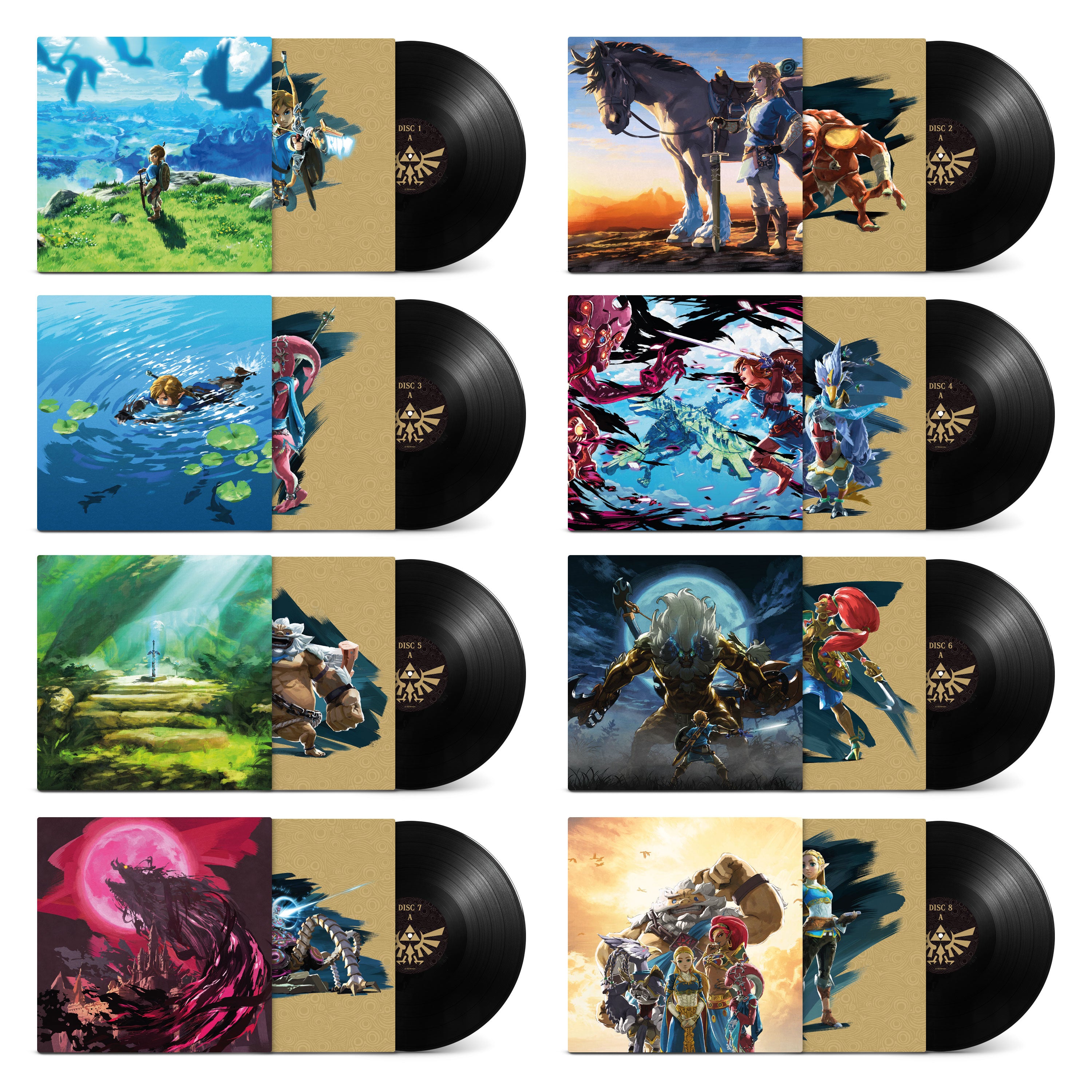The Legend of Zelda: Breath of the Wild (Deluxe X8LP Boxset