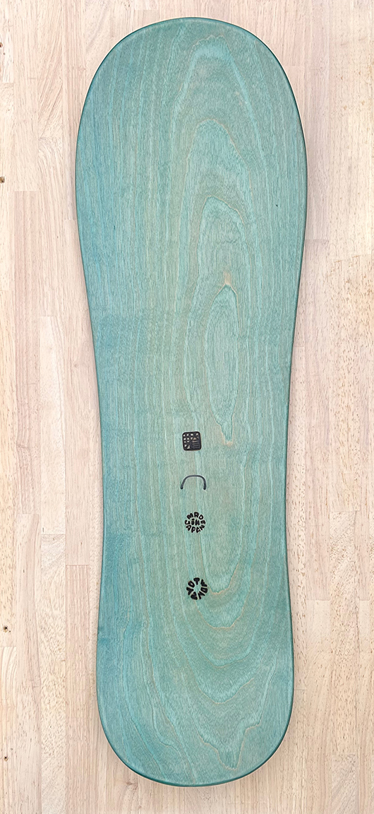 NF 雪板 ブランク135cm 未塗装 新雪専用 スノートイ NF 雪板 ブランク