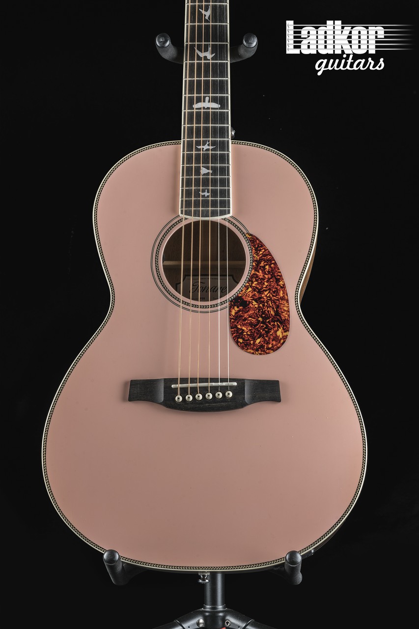 PRS SE P20E Pink Lotus Limited Edition Parlor Acoustic Electric