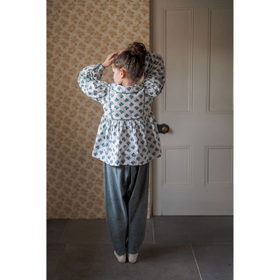 Little Cotton Clothes Blue Velvet Layla Trousers – Ladida