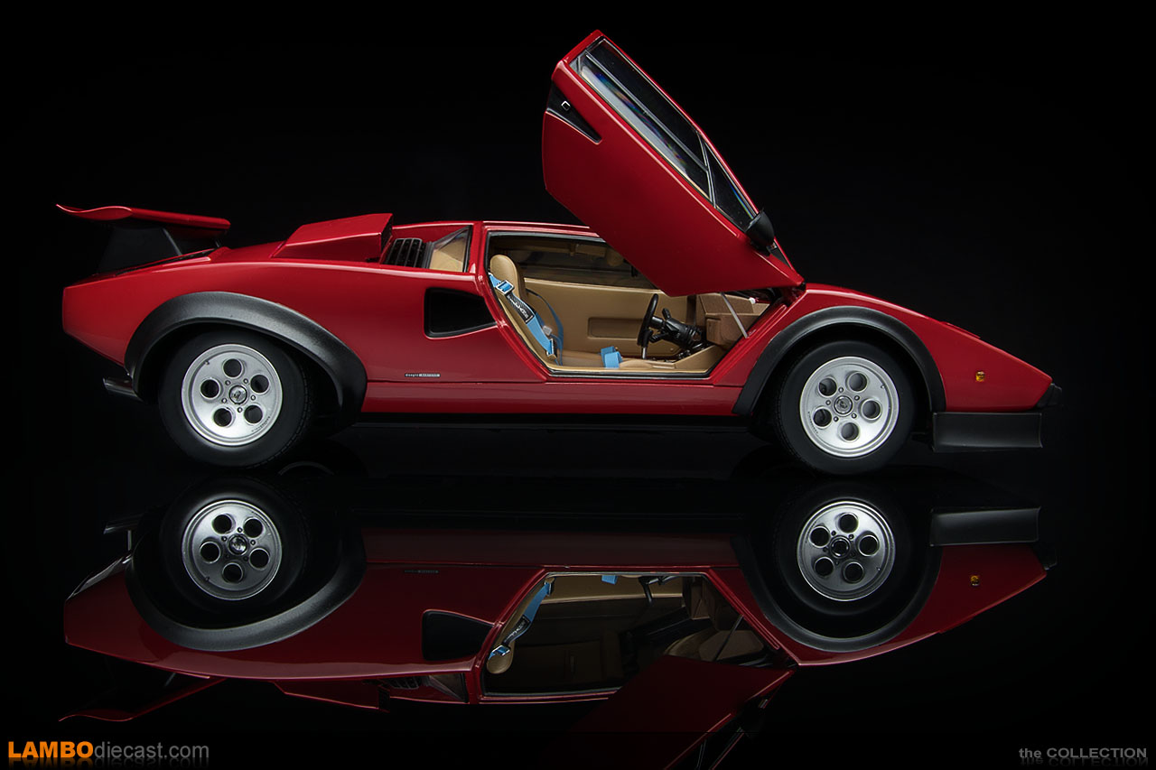 The 1/18 Lamborghini Countach LP500S from Kyosho, a review by