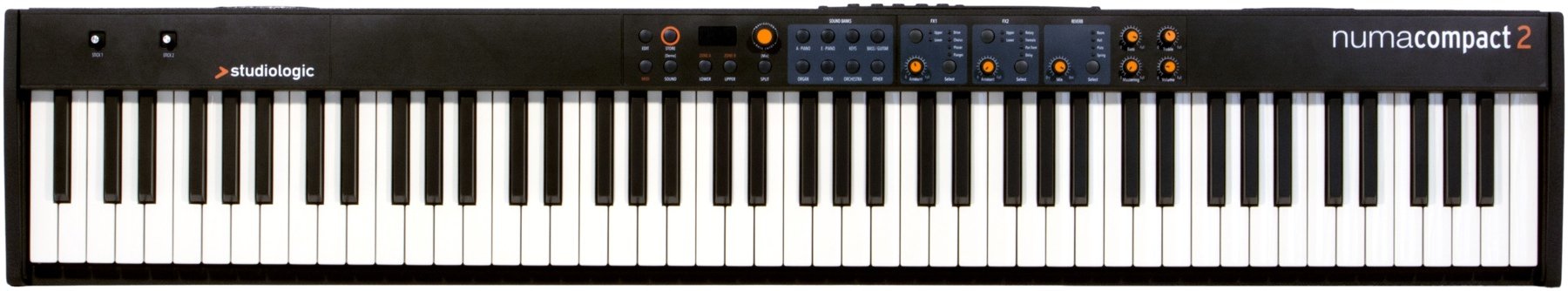 Studiologic NUMA-COMPACT2 88 key semi-weighted compact controller