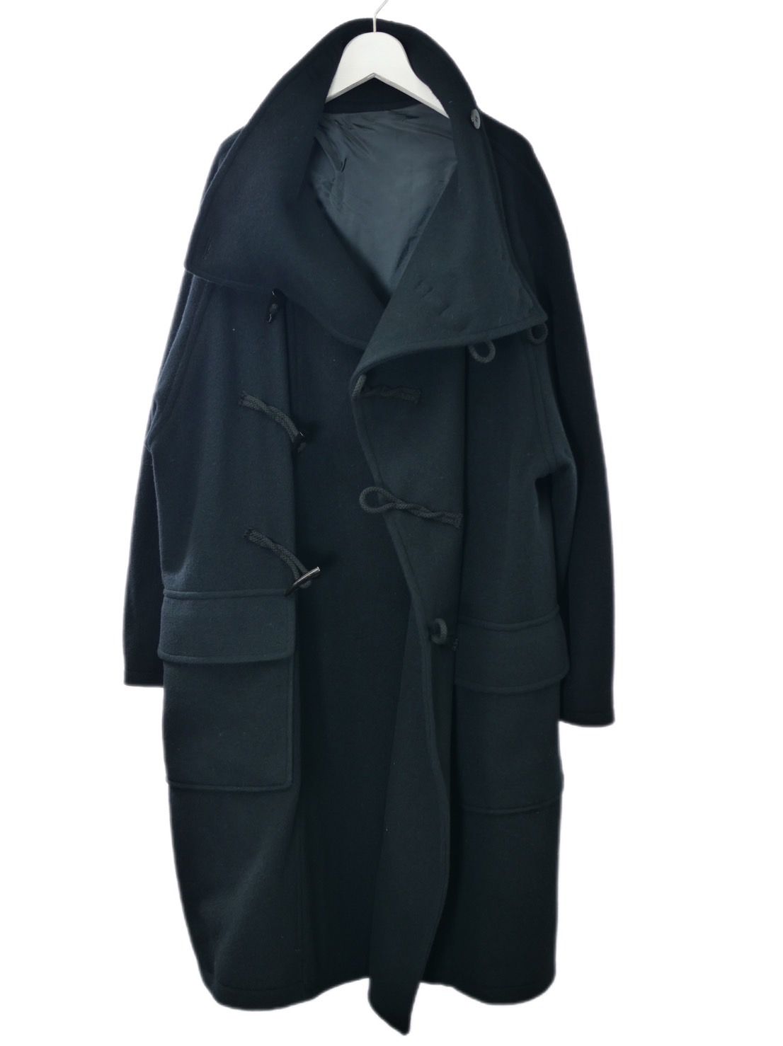 A NOVEL DAY. - 【WOOL混紡コート】ハイネックダッフルコート